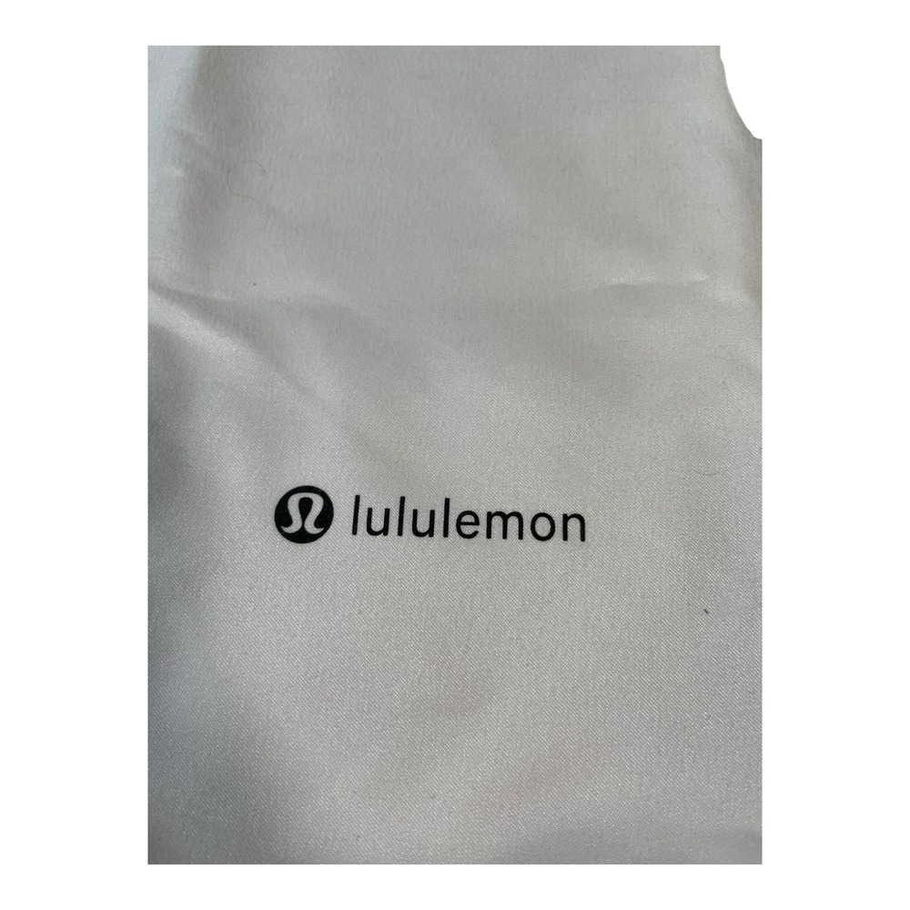 Lululemon Cactus Leather Shoulder Bag 8L Black With Gold Hardware & Dust Bag - Picture 12 of 16